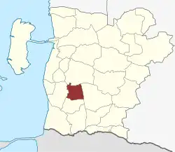 Lage des Kirchspiels