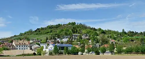 Tüllinger Berg von Riehen aus gesehen