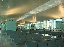 Innenansicht des Terminals T1