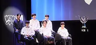 amtierende Weltmeister: T1 aus Südkorea (2024)