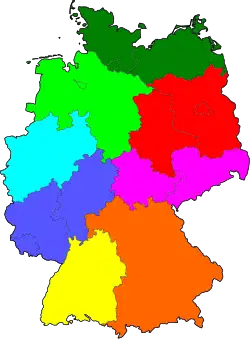 THW 8 Landes­verbände