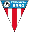 Logo von Zbrojovka Brno in den 1970er Jahren