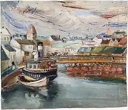 Kaarel Liimand Tartu motiiv 1935