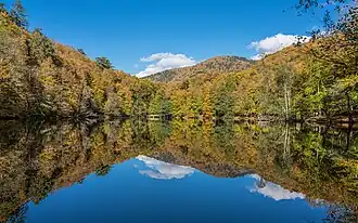 Büyükgöl („Großer See“) in der Herbstsaison (2021)
