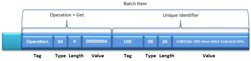 TTLV-Codierung der KMIP Nachricht