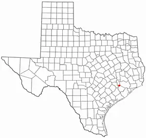 Lage in Texas