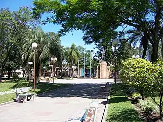 Plaza 19 de Abril in Tacuarembó