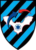 Das Wappen des Israeli Air Defense Command auf Palmachim