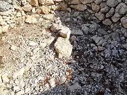 Mittelstein im Innenraum