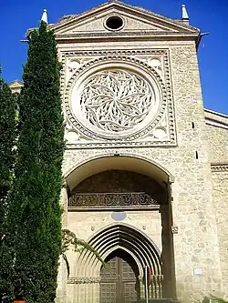 Talavera de la Reina, Colegiata de Santa María la Mayor – Westgiebel