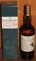 Talisker 10; grüne, französische Verpackung