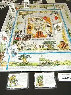 Spielplan von Talisman, 2. Edition