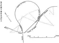 Bahnschleife und Tanabe-Tunnel