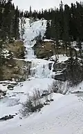Tangle Falls im Winter