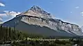 Nordwestflanke des Tangle Ridge vom Icefields Parkway aus