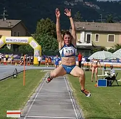 Tania Vicenzinos 6,22&nbsp;m reichten nicht zur Teilnahme am&nbsp;Finale