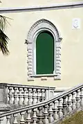 Detail der Villa Moretti