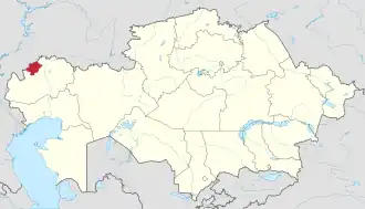 Lage in Kasachstan