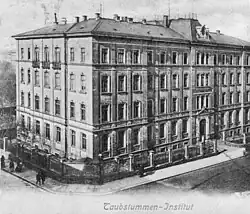 Taubstummenanstalt 1915–1936