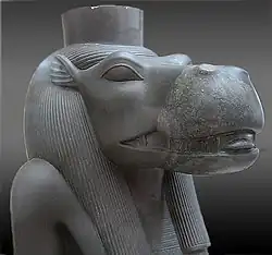 Statue der Taweret im Ägyptischen Museum Kairo, Inventarnummer CG 39194