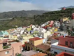 Tazacorte – Altstadt, Blick in Richtung Norden