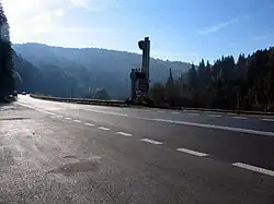 E 60 bei Brașov, Rumänien