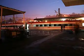 Hauptbahnhof Tiflis: Abfahrt des Zuges nach Jerewan