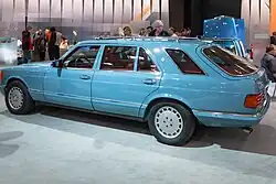 Nachträglicher Umbau eines 500 SEL zum Shooting Break aus Japan