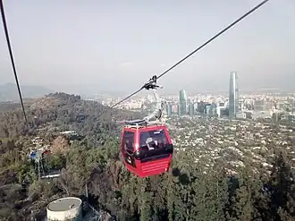 Die zweite Teleférico de Santiago (2016)
