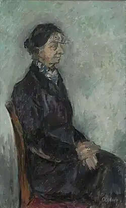 Jeanne Bieruma Oosting – Porträt von Marie Anne Tellegen, 1973