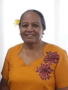 Teniku Talesi Honolulu, die zwischen 2019 und 2021 als kommissarische Generalgouverneurin fungierte.