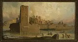 Hafen von Avignon, 1840