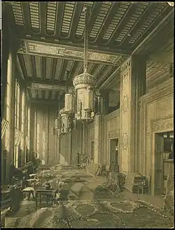 Teppichverkaufsraum im Warenhaus Tietz, Düsseldorf.