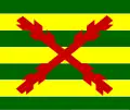 Flagge von Tercios de la Liga, bis 1571.