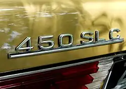 450 SLC, Detail