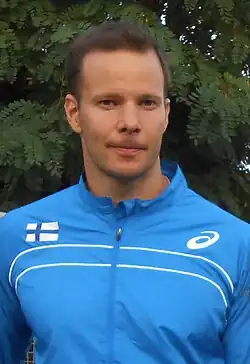 Tero Pitkämäki, 2007 Weltmeister, 2013 Vizeweltmeister, 2008 Olympiadritter und 2006 Vizeeuropameister, errang wie schon 2010 die&nbsp;Bronzemedaille