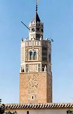 Minarett der Moschee von Testour, Tunesien