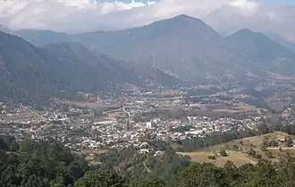 Tetela de Ocampo – Luftbild