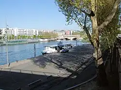 Blick zur Pont de Bercy