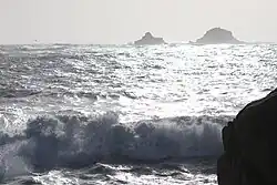 Die Brisons im Sturm vor St Just