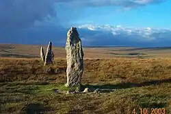 Steinreihe von Stalldon