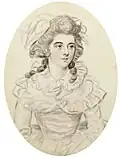 Georgiana Cavendish, Duchess of Devonshire, um 1780; Chatsworth House