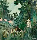 Henri Rousseau: La jungle équatoriale, National Gallery of Art, Washington, D.C.