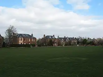 Blick auf St Boswells