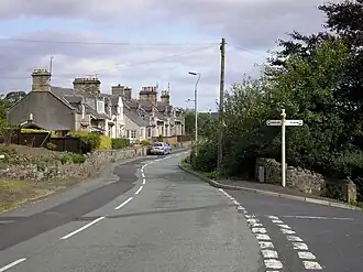 Straßenzug in Stichill