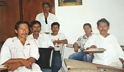 Fotografie von George Simon und der Lokono Artists Group