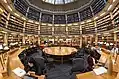 Interieur („Round Reading Room“) der Maughan Library, King’s College London.