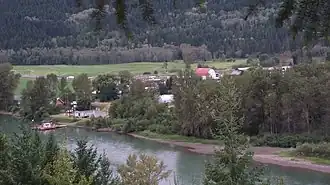 Der North Thompson River bei Little Fort