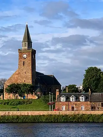 Die Old High Church, die Pfarrkirche von Inverness