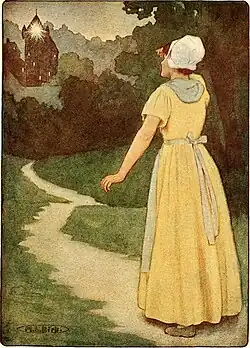 Die jugendliche Mutter Curdies beobachtet das Licht der Ururgroßmutter